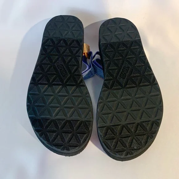 Teva Ladies Midform Multi-colored Sandals Size 7 - Picture 9 of 12